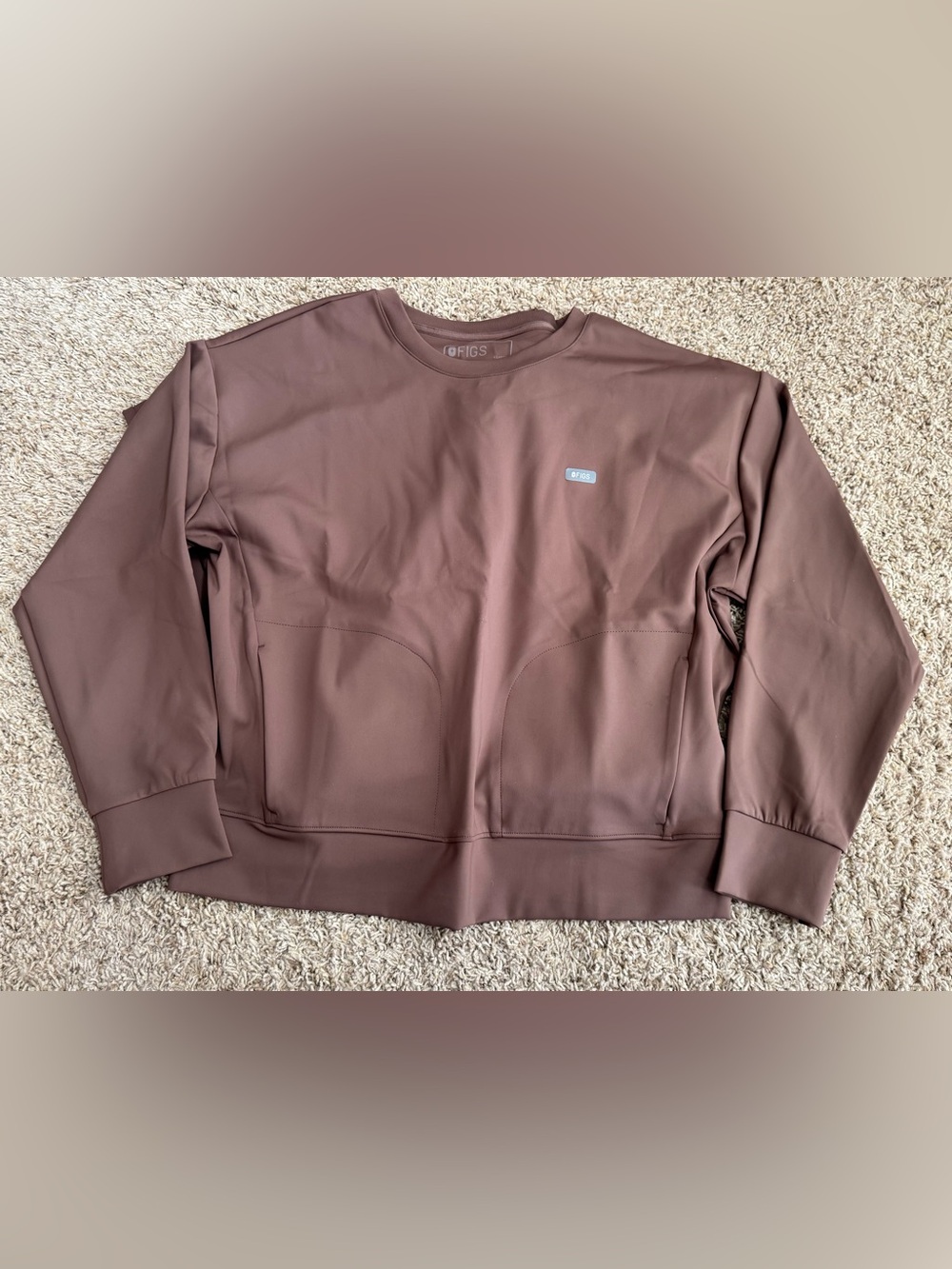 FIGS Cedar Cornelia FORMx Crewneck - Scrub Top